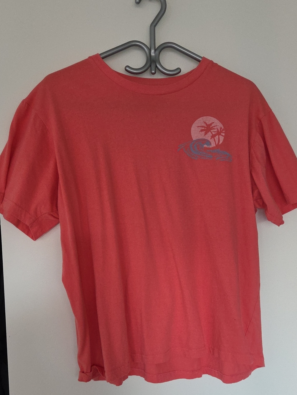 Coral Graphic Pocket-Print Crew Neck Tee - Men